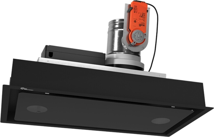 Design Line Central 8003 Villa kjøkkenventilator, 60 cm svart