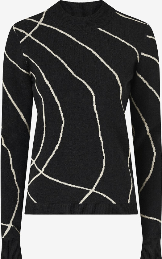 Kjole vBella S/S Blk Dress - Svart
