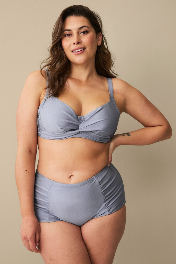 Saga Maxi Bikini Pink Shaping Effect - Blå