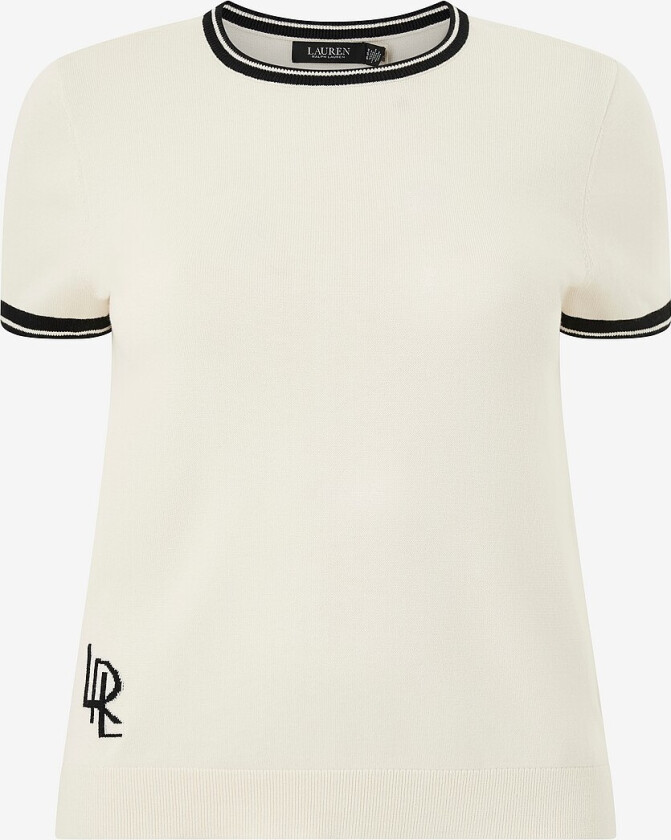 Genser Cotton Modal-SS Sweater - Hvit