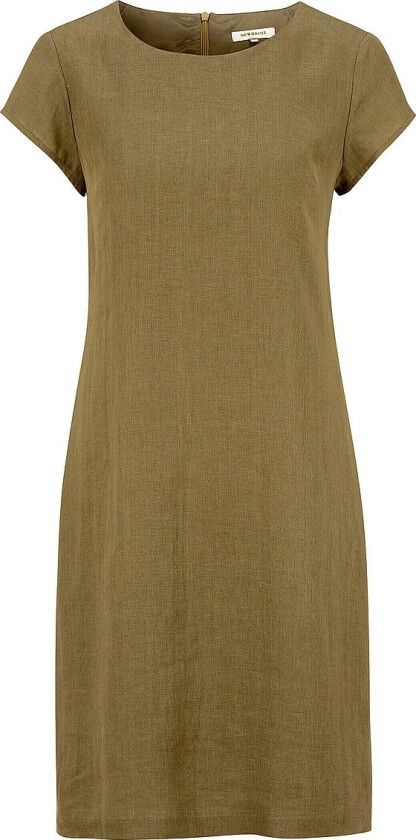 Lin kjole Klara - Grønn