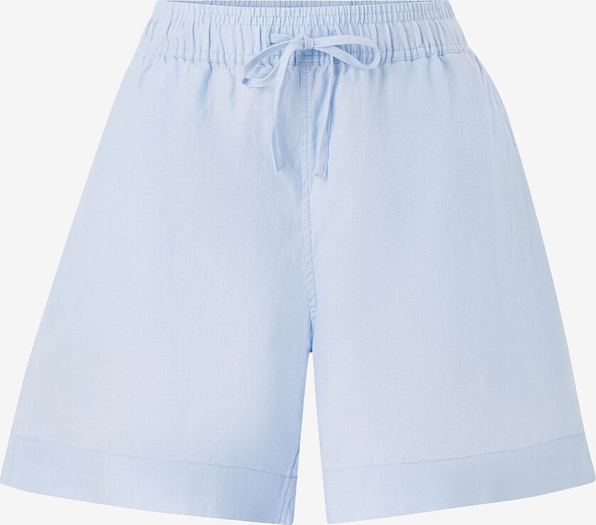 Shorts i lin Melody Linen Shorts - Blå