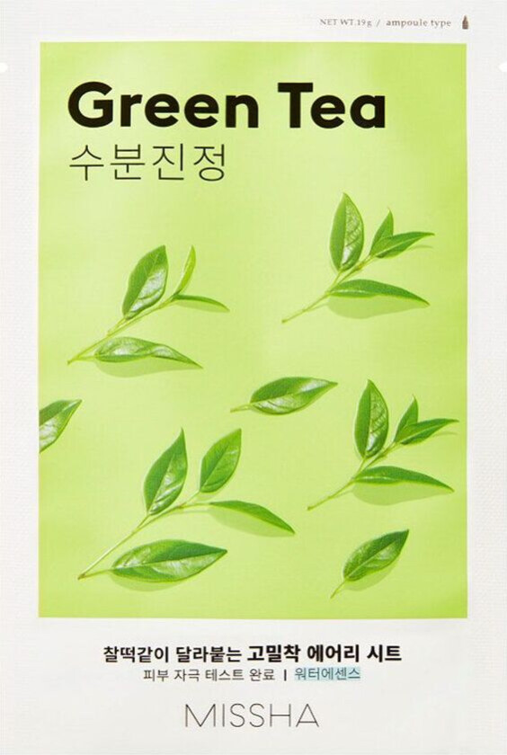 Airy Fit Sheet Mask Green Tea 19g