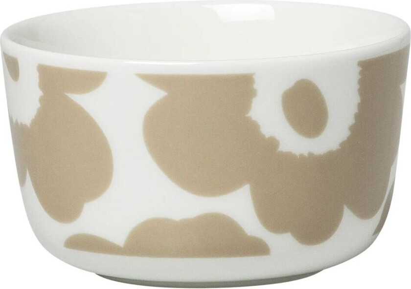 Unikko skål 2,5 dl Hvit-beige