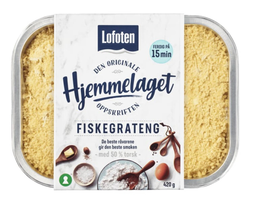 Fiskegrateng Hjemmelaget 420g