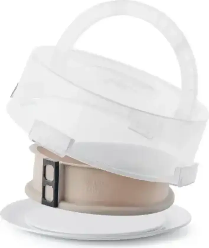 Bake It Easy Kakefat m/ Ring og Lokk Porselen