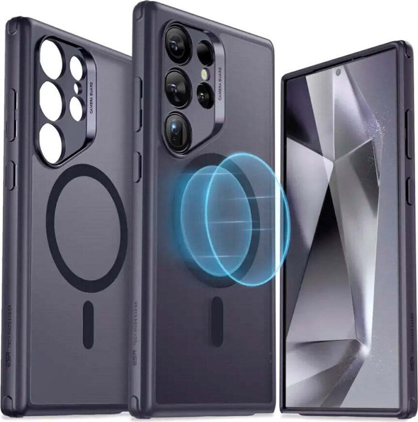 Samsung Galaxy S24 Ultra Classic Hybrid Deksel - MagSafe Kompatibel - Matt Lilla