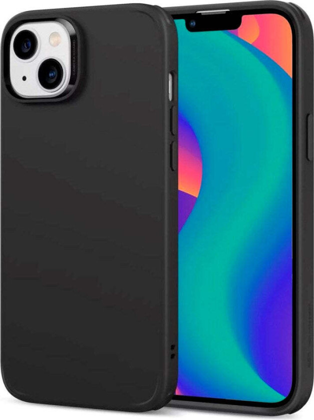 iPhone 14 / 13 Classic Hybrid Deksel - MagSafe Kompatibel - Svart