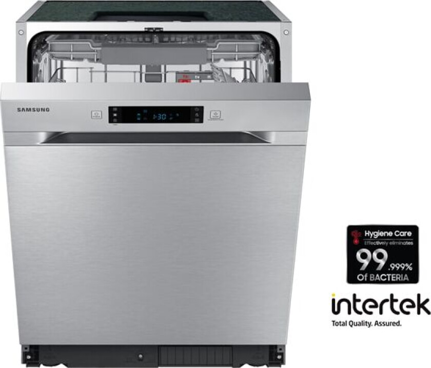 Oppvaskmaskin DW60A6092US/EE med Auto Open Door 14 kuverter, Silver