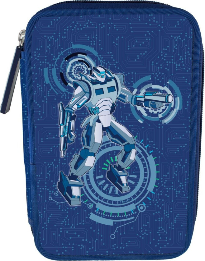 Pencil Case Double - Cyber Robot (8-804716)