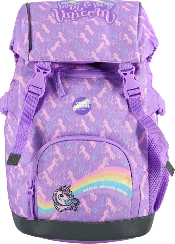 School Backpack 22l - Unicorn Purple (8-804702)
