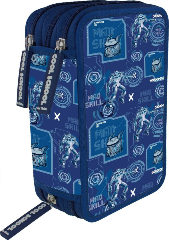 Pencil Case Triple - Cyber Robot (8-804712)