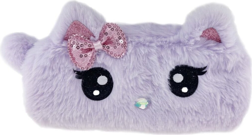 Pencil Case - Fluffy Cat Purple (8-804726)