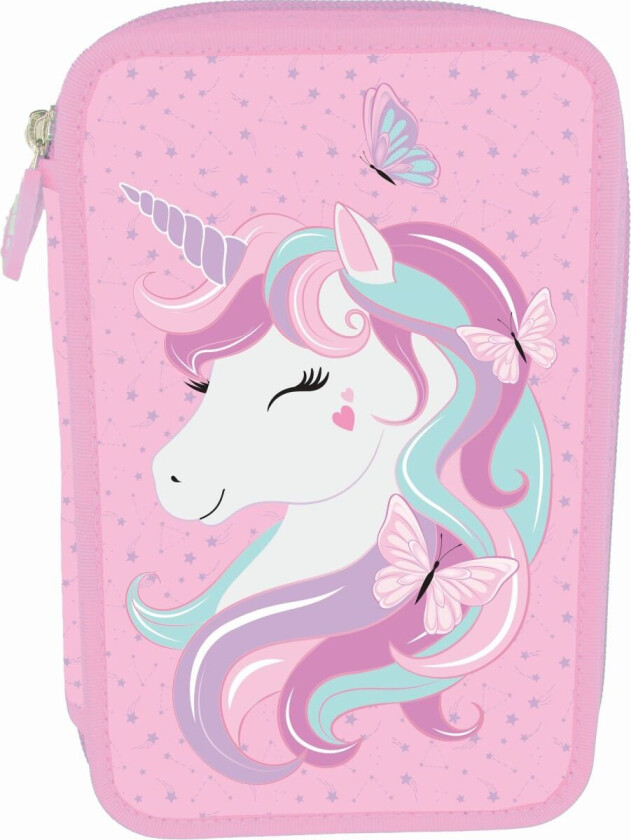 Pencil Case Double - Unicorn Pink (8-804713)