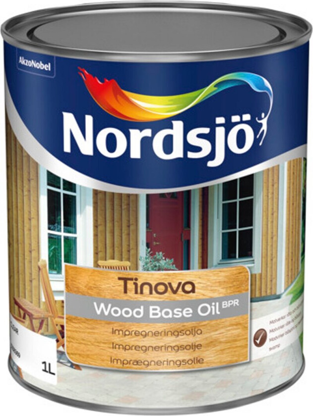 NORDSJØ TINOVA WOOD BASE OIL PT8 1L