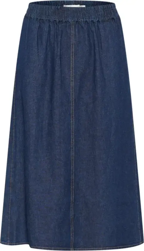 Dame, Skjørt, Blå, M