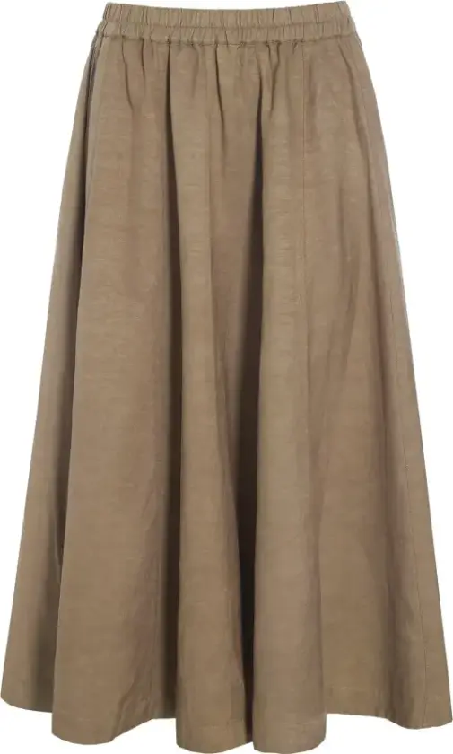 Dame, Skjørt, Beige, M