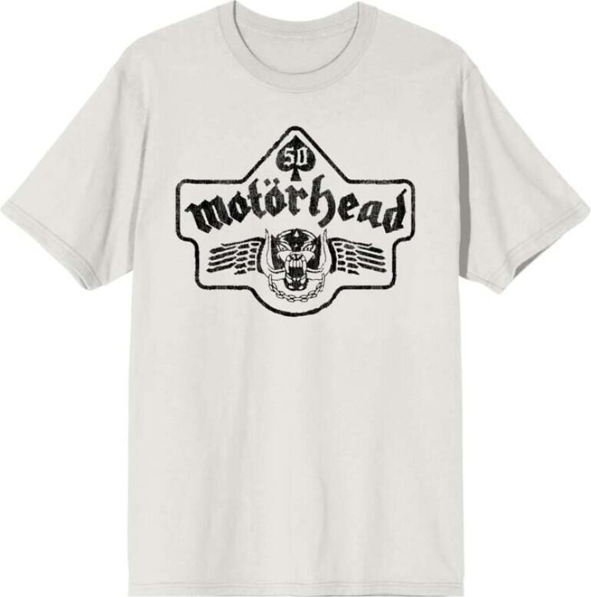 T-skjorte - 50 Vintage Wings - S til 4XL - Herrer - hvit