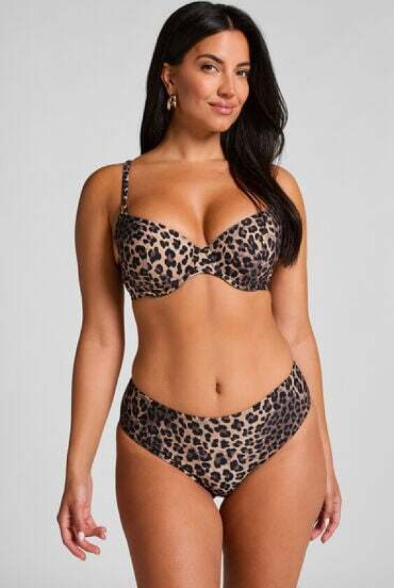 Animalia Rio Mid Waist bikiniunderdel Brun