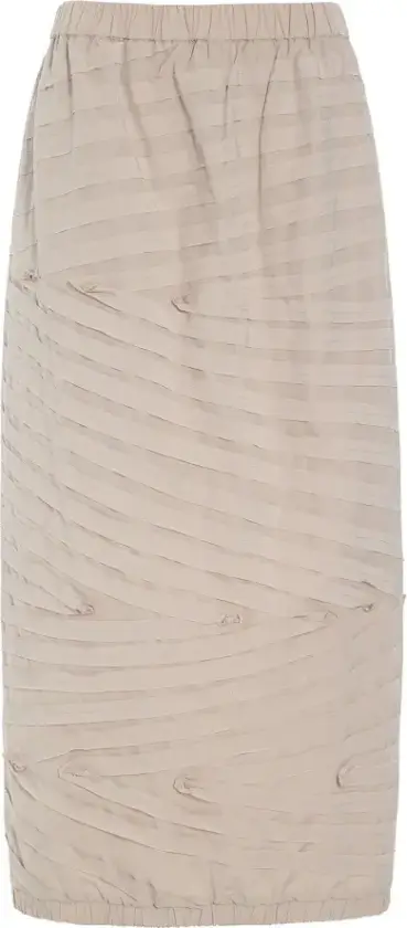 Dame, Skjørt, Beige, L