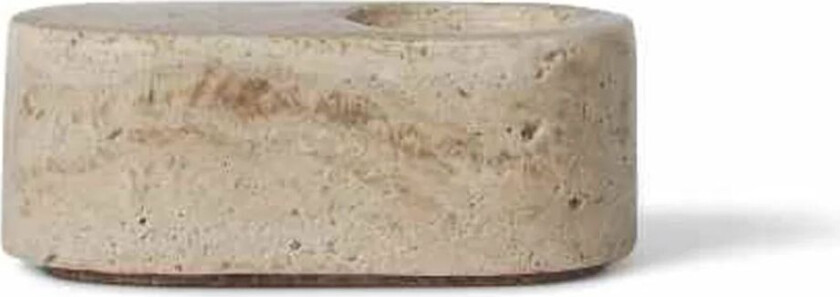 Ovaali lysestake 3 cm Sand