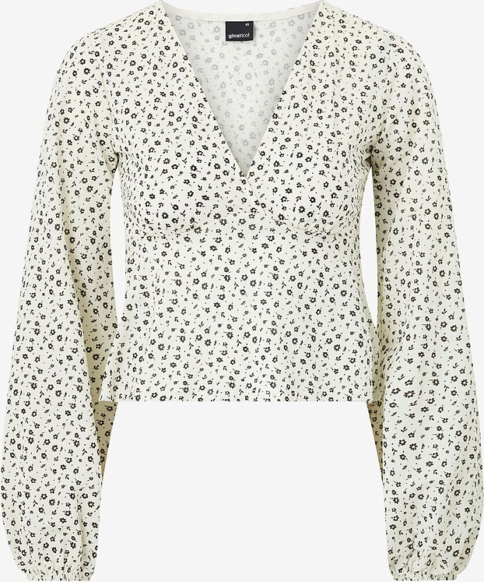 V-hals V-neck Top - Flerfarget