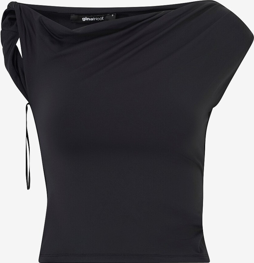 Topp Asymmetric Top - Svart