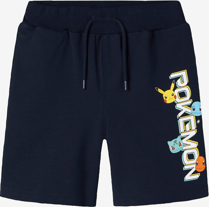 Sweatshorts nkmMos Pokemon Nreg Swe Shorts Unb - Blå