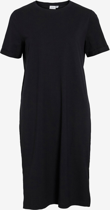 T-shirtkjole viNora S/S T-shirt Dress - Svart