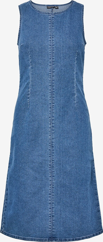 Denimkjole Pctiffany SL Denim Dress - Blå
