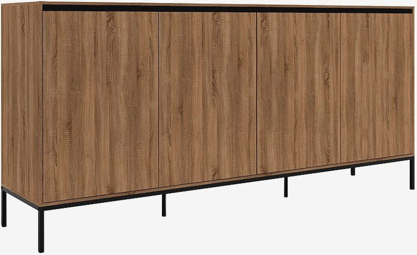 Skjenk med 4 dører Bari, Beige