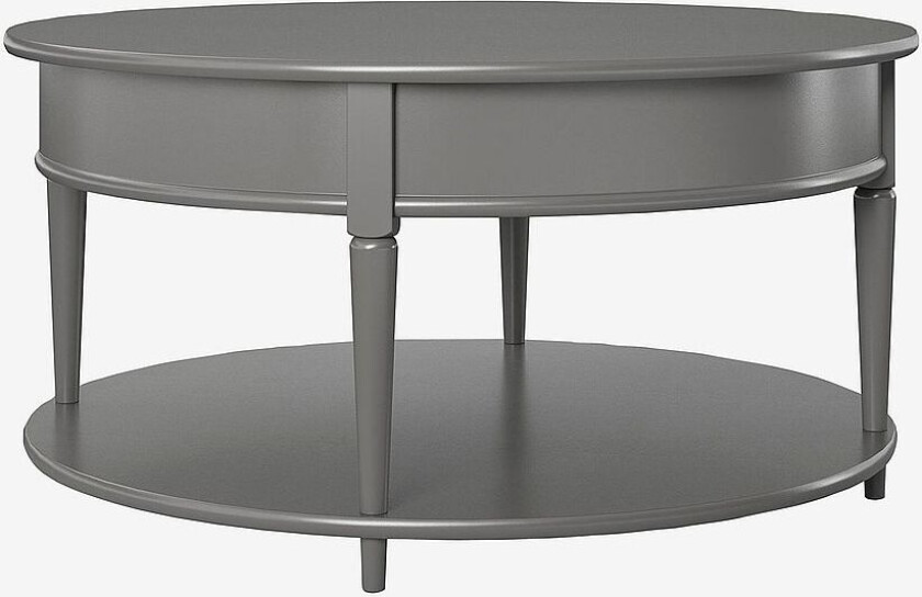 Salongbord med 1 hylle Aurora, Grå