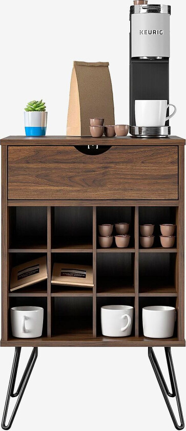 Oppbevaringsstativ for drikkevarer Concord, Brun