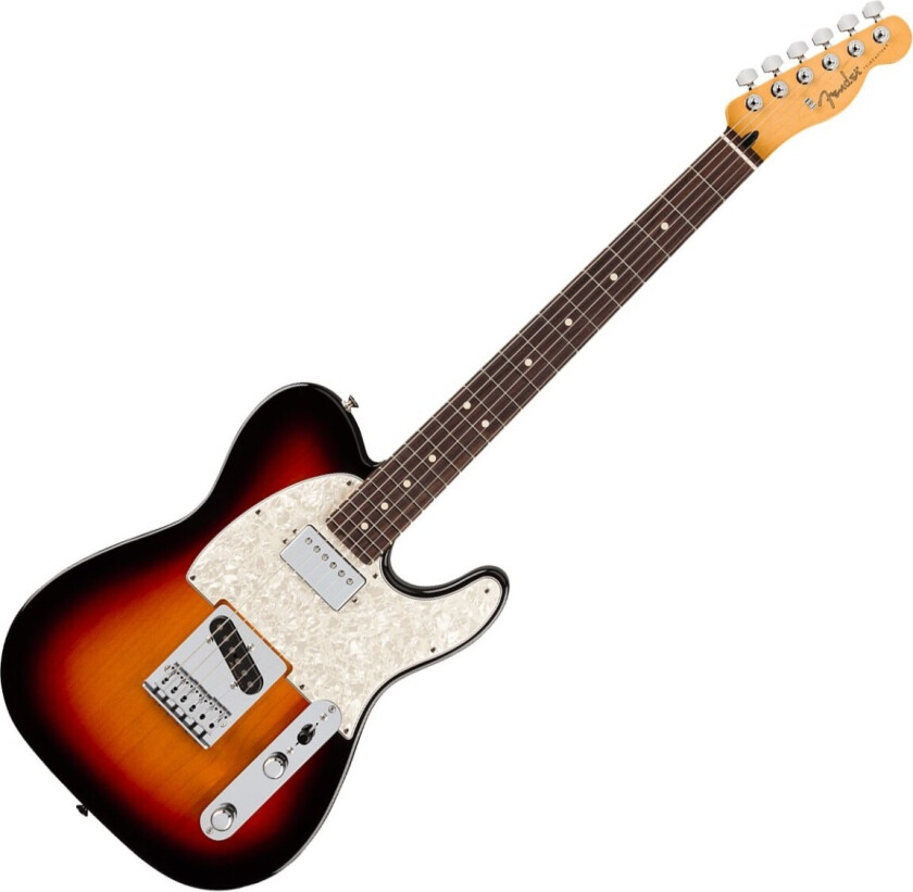 Player II Modified Telecaster SH RW 3 Tone Sunburst
