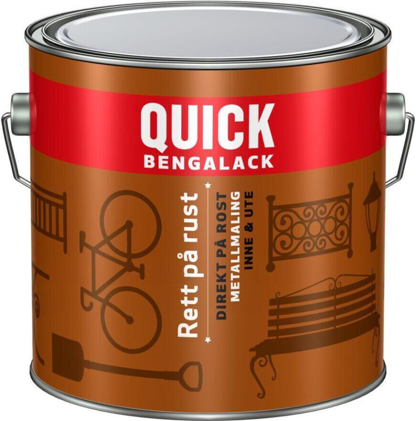 Quick Bengalack Rett på Rust