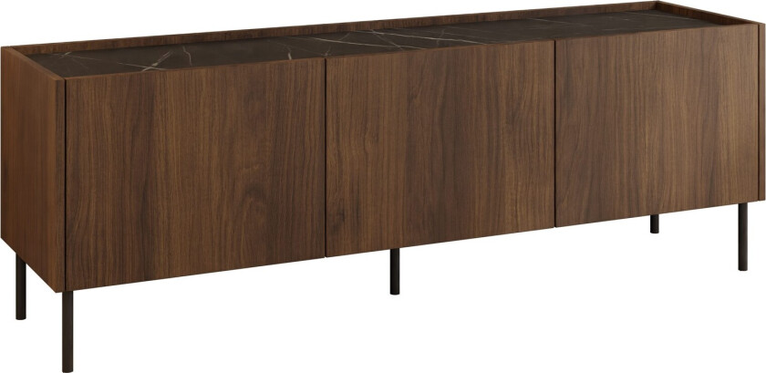 Akihito TV-benk 144 cm - Brun