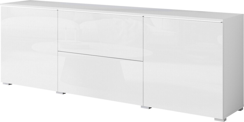 Sherie TV-benk 180 cm - Hvit