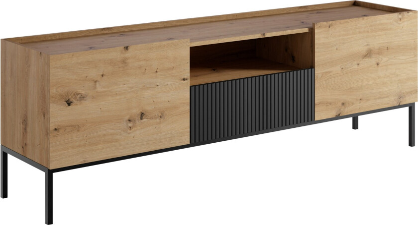 Amelus TV-benk 180 cm - Brun