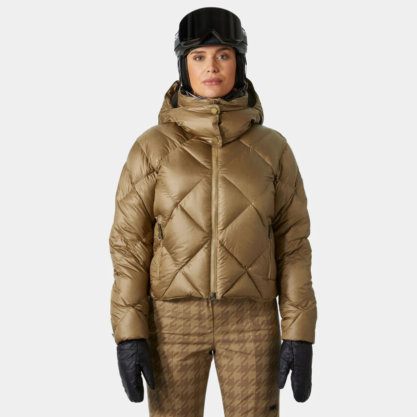 Diamond Dunjakke Dame Beige XL SvartXL
