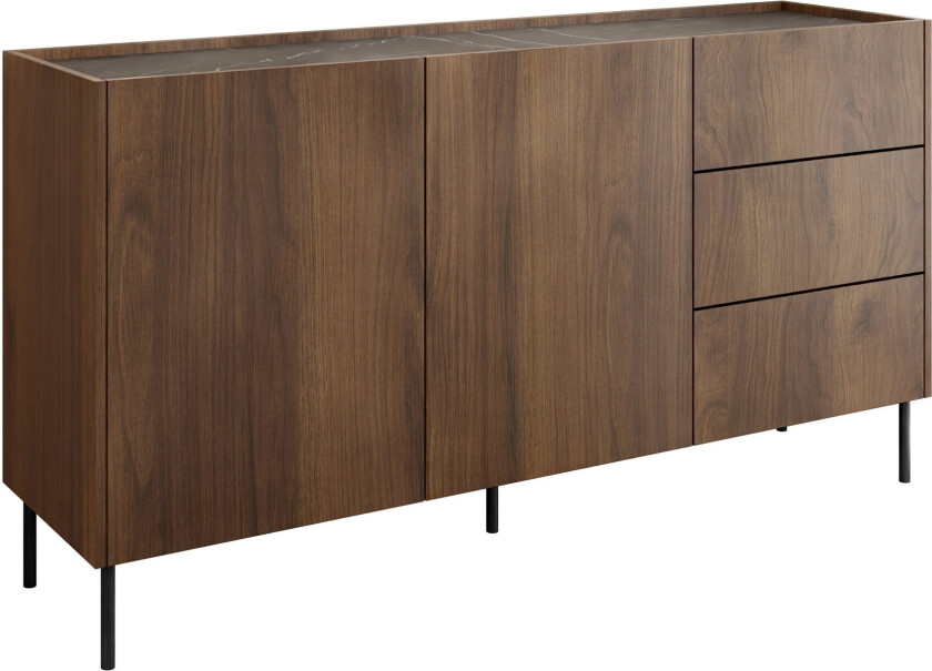 Akihito Kommode 160 cm - Brun