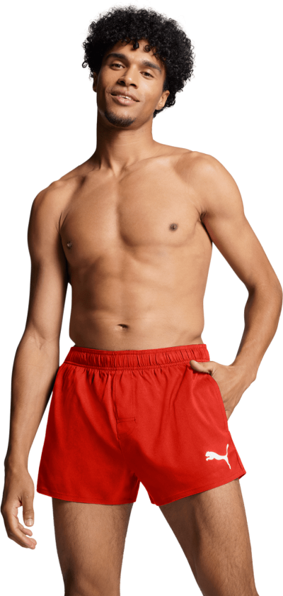 Swim Men Short Shorts 1P, badeshorts, herre RED