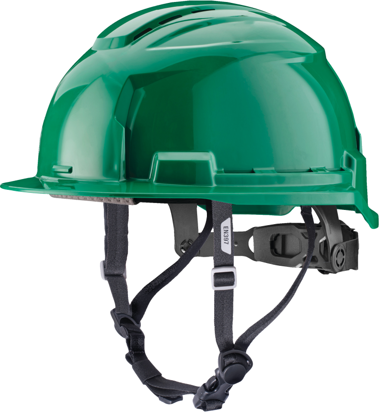Bolt 100 sikkerhedshjelm, ventileret, grøn