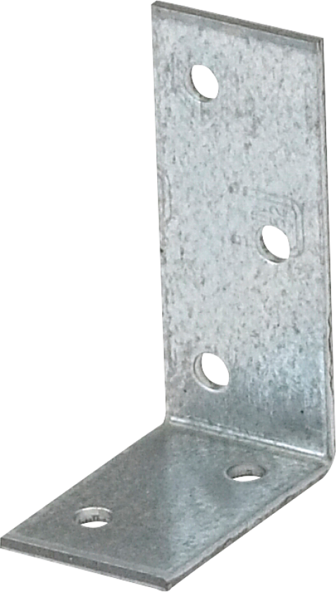 vinkelbeslag M5 pregalv. 60Ã40Ã2,0Ã25