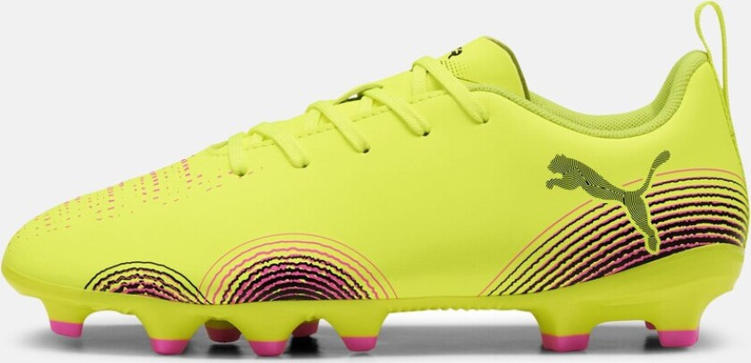 Future 8 Play Fg/Ag Jr, Yellow Alert-Puma Black-Sun St, 38,5 (Uk 5.5), Fotballsko