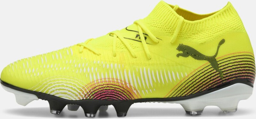 Future 8 Match Fg/Ag, Yellow Alert-Puma Black-Sun St, 44 (Uk 9.5), Fotballsko