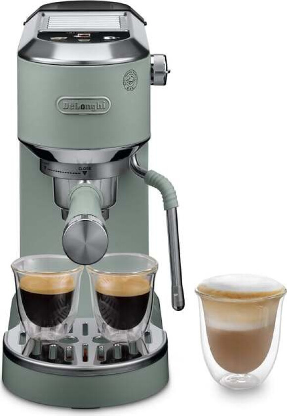 Dedica EC890 Duo espressomaskin, grønn