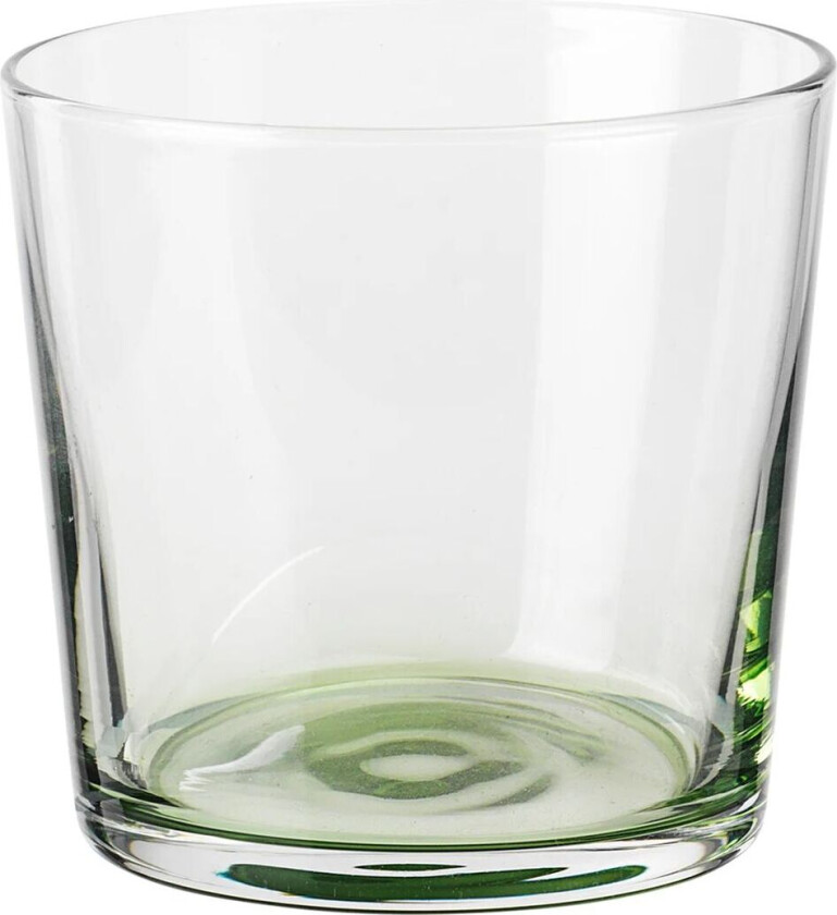 Hue drikkeglass 15 cl Clear-olive green