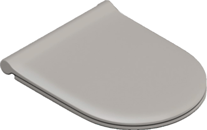 softclose PLUS toalettsete, tortora satinato