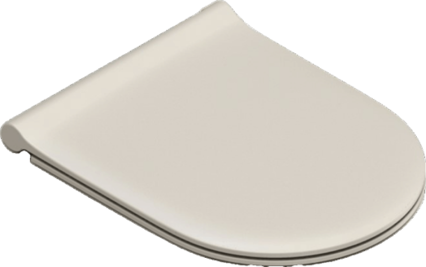 softclose PLUS toalettsete, sabbia satinato