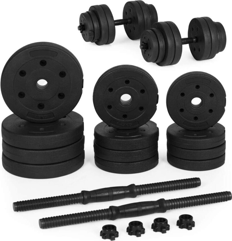 Justerbare manualer 2x10 kg treningssett 20 kg